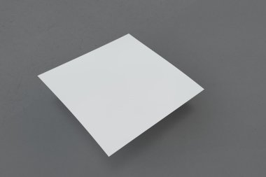 Mock-up kapak bir arka plan üzerinde bir kare şekli.