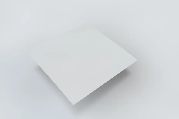 Mock-up  cover a square shape on a background. — Stock Photo, Image