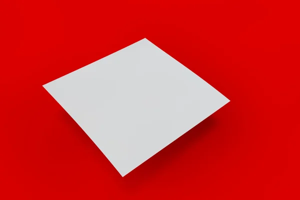 Il finto copre una forma quadrata su uno sfondo . — Foto Stock
