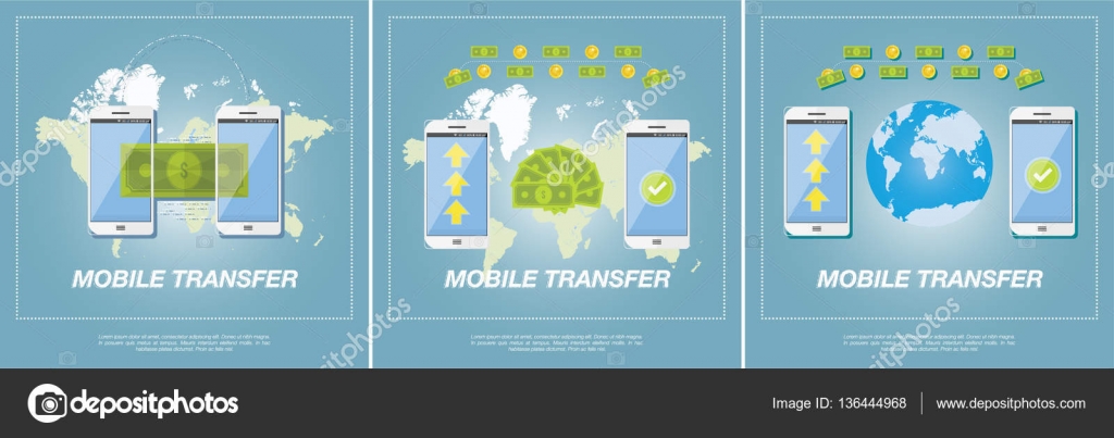 Money Transfer Vector Concept Stock Vector C Vadishzainer - 