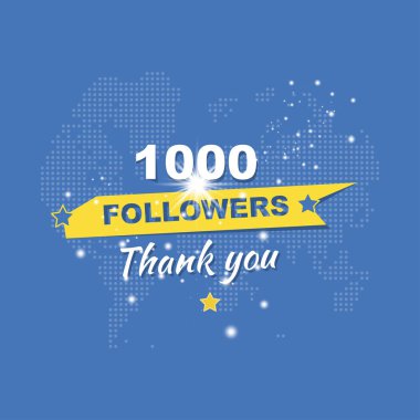 1000 takipçileri için teşekkür ederiz.