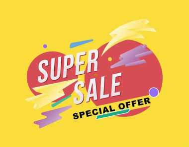 Süper satış poster ve el ilanı.