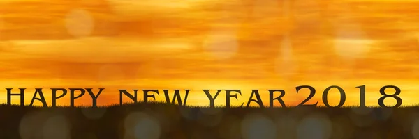 Koncepcja nowego roku, nowy rok 2017 — Zdjęcie stockowe