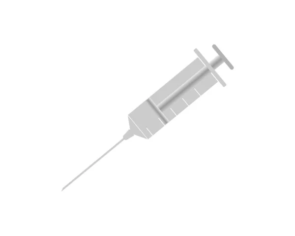 Medische Injectiespuit Medische Apparatuur — Stockvector