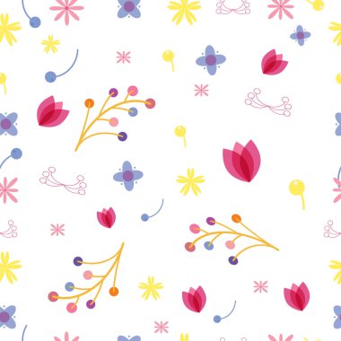 Doğal desen, soyut güzellik çiçekleri. 