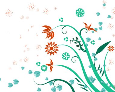 Soyut arkaplan doğal güzellik çiçeği 