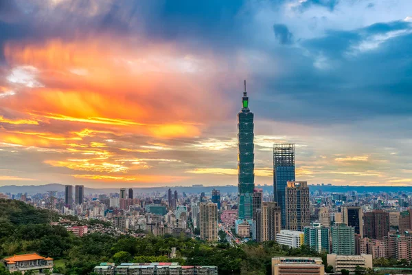 Ciudad de Taipei, Taiwán — Foto de Stock