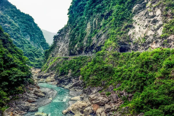 Taroko Ravin Nationalpark Taiwan Vacker Utsikt — Stockfoto