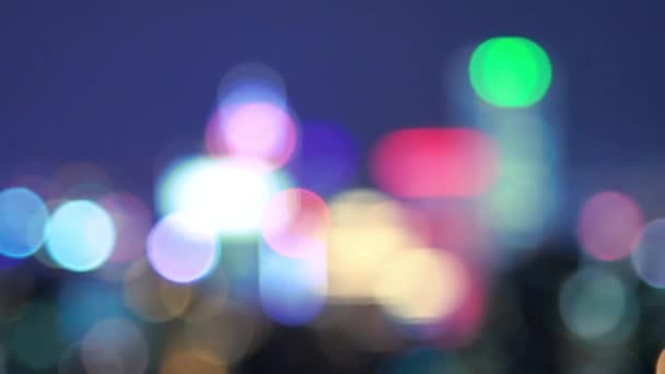 Тайпей Всесвітнього торгового центру в сутінках — стокове відео