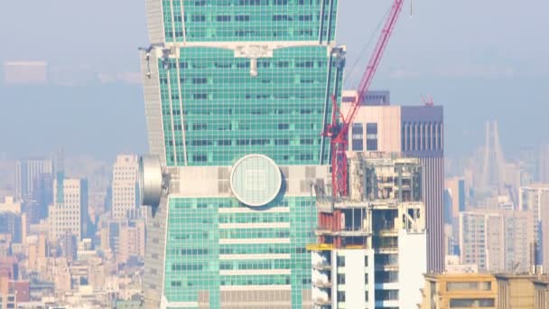 Quartier Financier Taipei City Aube Taiwan — Video