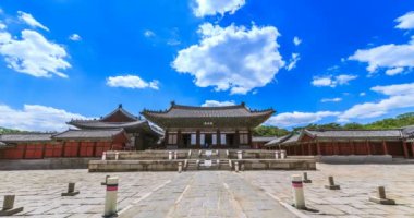 Myeongjeongjeon Timelapse, ana salon Changgyeonggung Sarayı.