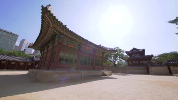 Παλάτι Gyeongbokgung Σεούλ Νότια Κορέα — Αρχείο Βίντεο