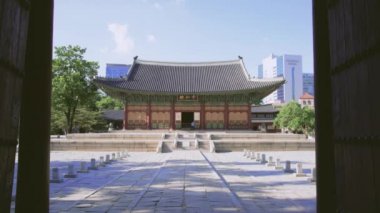 Gunghwajeon, Main hall Deoksugung. Deoksugung Seul Merkezi şehirde bulunan ve hizmet kısa ömürlü büyük Han İmparatorluğu'nun Sarayı ana Saray gibi.