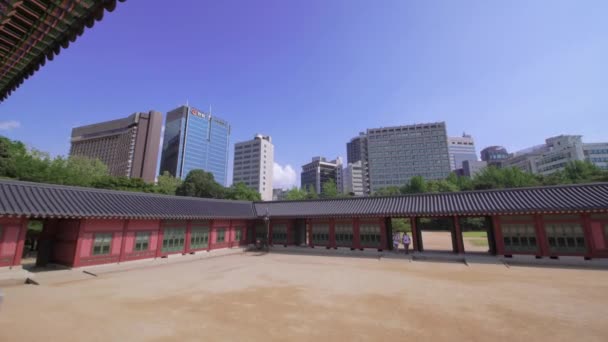 Gyeongbokgung Palace Seoul Sydkorea — Stockvideo