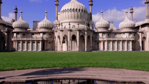 Koninklijke Paviljoenen Van Brighton Engeland — Stockvideo