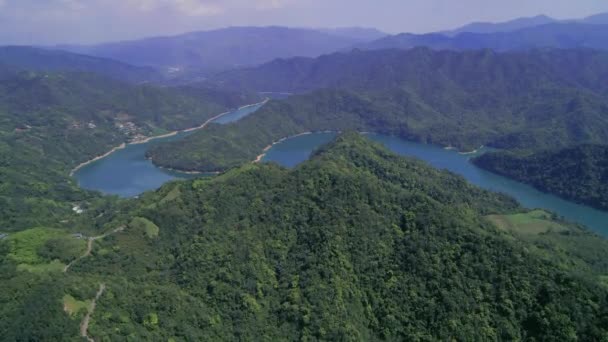 Aerial Shot Landscape Taipei Taiwan — Stock Video