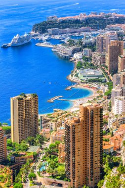 View of Monte carlo, Monaco clipart