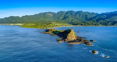 Taitung 'da Sansiantai panoramisi. Tayvan