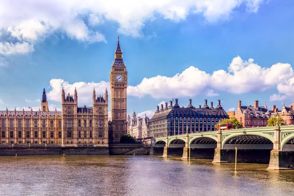 Big Ben England Londons Historiska Och Ikoniska Landmärke — Stockfoto