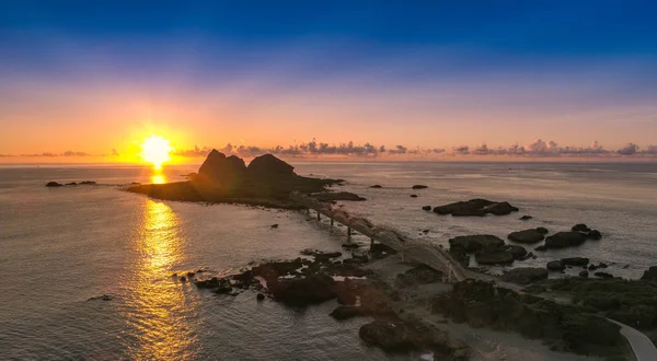 Sunrise Coast Sanxiantai Taitung Taiwan — Stock Photo, Image