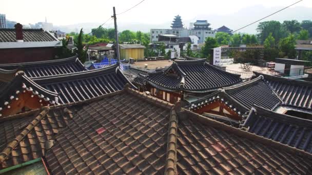 Palast Gyeongbokgung Palast Der Joseon Dynastie Dort Befindet Sich Das — Stockvideo