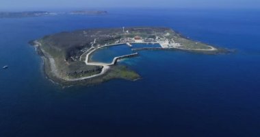 Tongpan Island, Landmark Penghu Adaları, Tayvan ünlü sahne hava atış