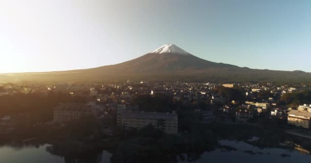 Fuji Dağı Güzel Manzara Japonya — Stok video