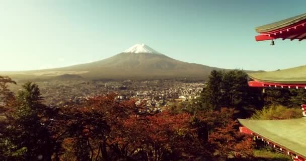 富士山の美しい景色 — ストック動画