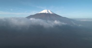 Fuji dağı güzel manzara, Japonya