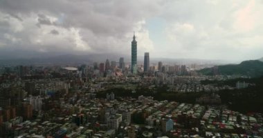 Hava manzarası, Taipei şehri, Tayvan