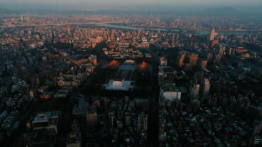 Chiang Kai Shek Anıt Salonu 'nun havadan görünüşü
