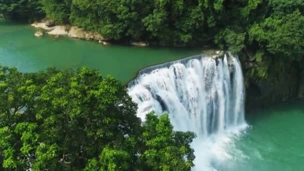 台湾台北的什芬瀑布 — 图库视频影像