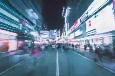 Shinjuku Tokyo 'daki Kabukicho' daki eğlence gece hayatı bölgesi. Japonya