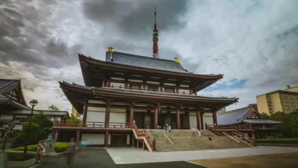 Віддзеркалення Гір Ставків Фудзі Традиційним Будинком Японського Стилю Ошіно Каяї — стокове відео