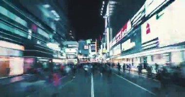 Shinjuku Tokyo 'daki Kabukicho' daki eğlence gece hayatı bölgesi. Japonya
