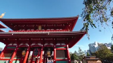 Asakusa bölgesindeki Sensoji Tapınağı, Tokyo, Japonya