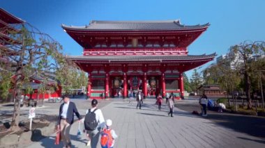 Asakusa bölgesindeki Sensoji Tapınağı, Tokyo, Japonya
