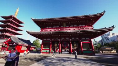 Asakusa bölgesindeki Sensoji Tapınağı, Tokyo, Japonya