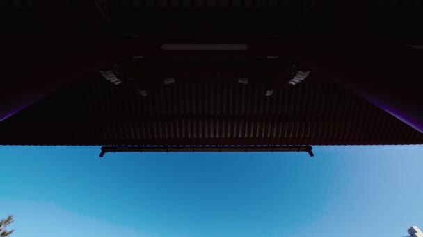 Templo Sensoji Zona Asakusa Tokio Japón — Vídeos de Stock