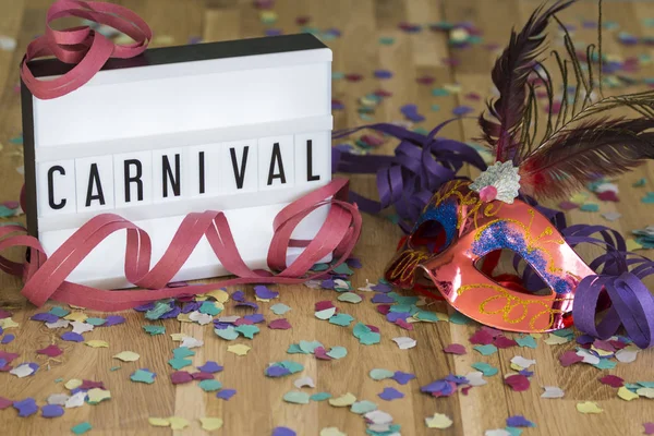 Fundo carnaval colorido — Fotografia de Stock