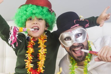 Baba ve oğul karnaval