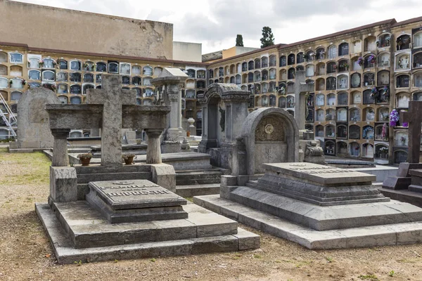 Cementerio en Barcelona — Foto de Stock