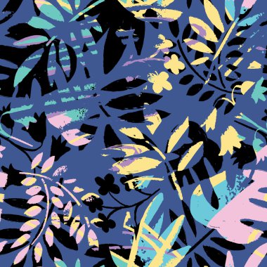 Çiçekli ve bitkili desen