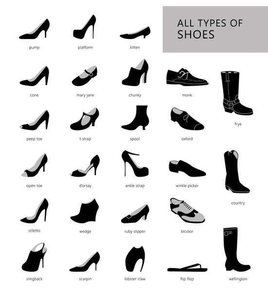 100,000 Types of shoes Vector Images | Depositphotos