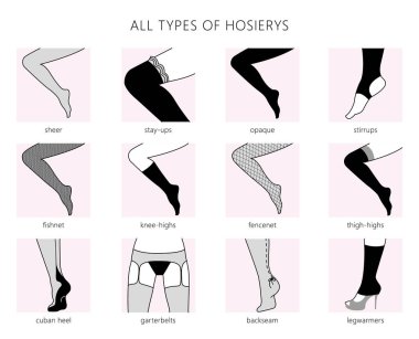 types of thigh highs