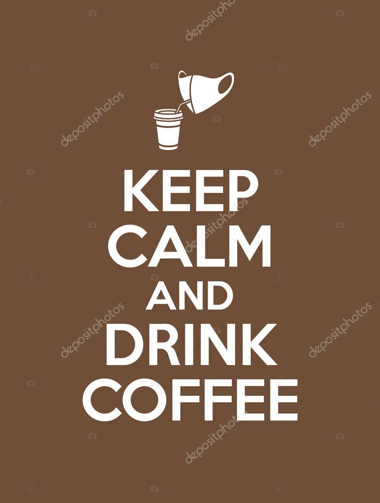 Illustrated poster; logo witn text 