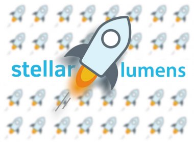yıldız Lümen simgesi, kripto para birimi illüstrasyon
