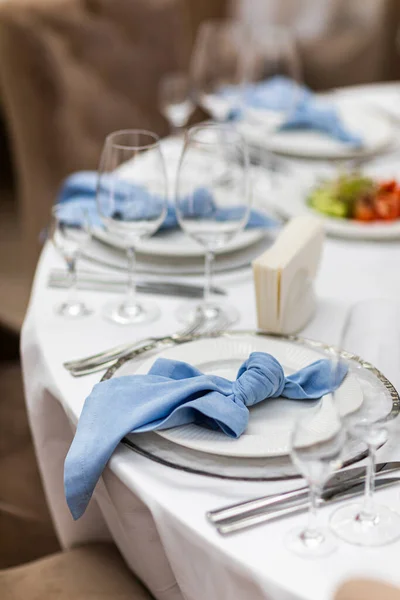 Beautifully Decorated Wedding Reception Zone — Stock Photo, Image