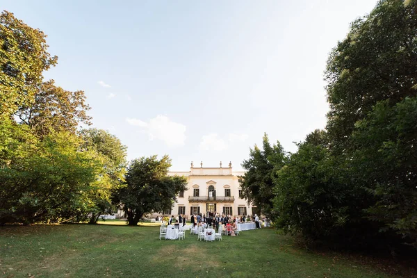 Verona Verona Olaszország 2019 Villa Mosconi Bertani Nyitott Esküvőre — Stock Fotó