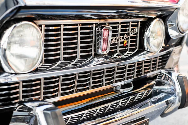 Toscana Herturia Italy 2018 Fiat 1500S Cabrio Front View Chrome — Stock Photo, Image